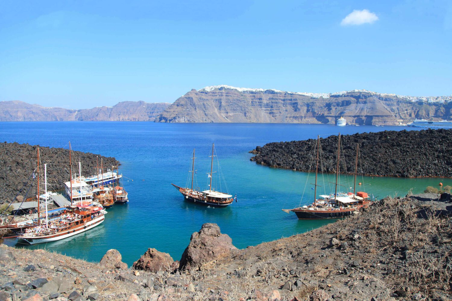 Santorini Volcano