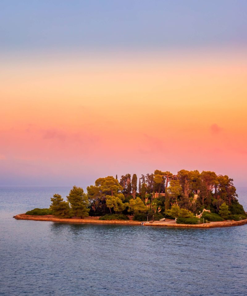 Sunset Boat Trip to Mouse Island Corfu